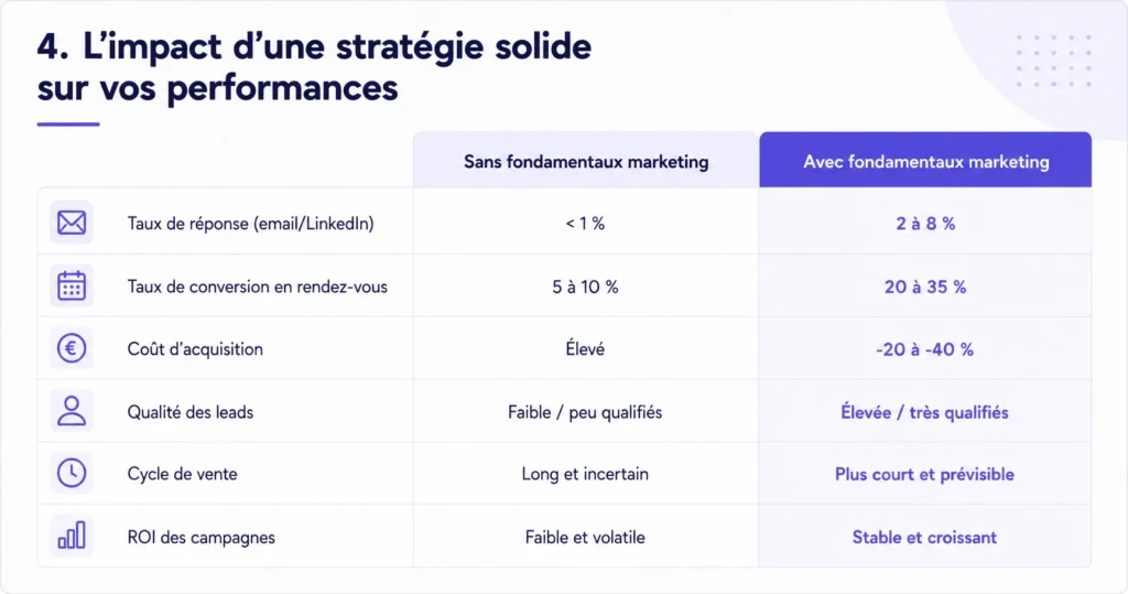 structuration CRM et données commerciales pour acquisition B2B
